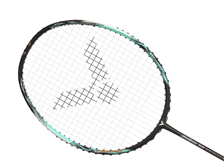 Victor Auraspeed 90K Metallic Badminton Racket on sale at Badminton Warehouse