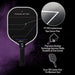 Paddletek Bantam ESQ-C 12.7mm Pickleball Paddle on sale at Badminton Warehouse