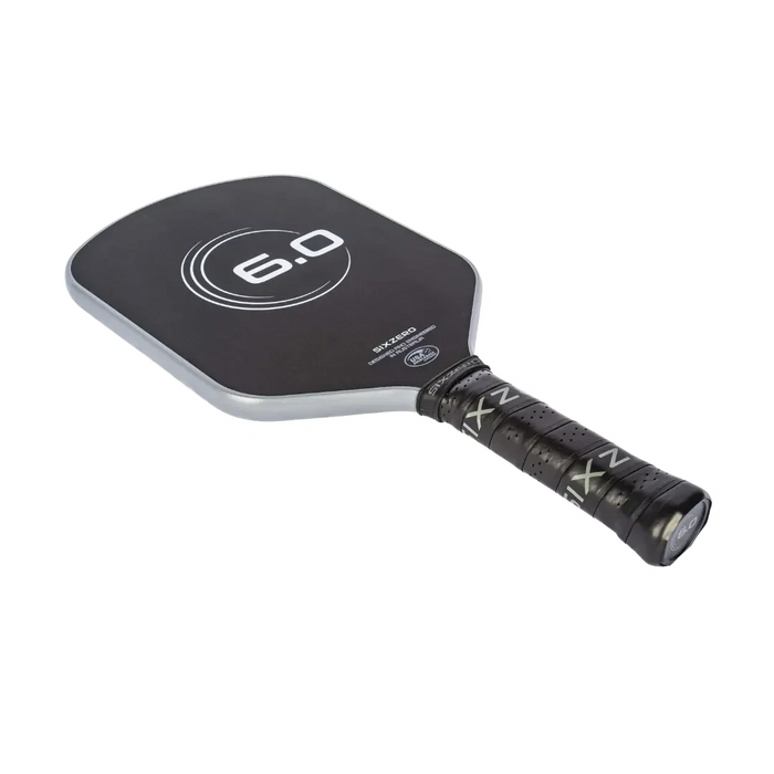 Six Zero Infinity Edgeless Black Diamond Power Pickleball Paddle on sale at Badminton Warehouse