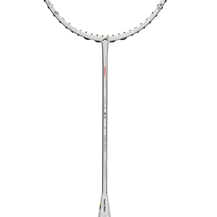 HNDRD Ioniq 80 Badminton Racket - Pre Strung on sale at Badminton Warehouse