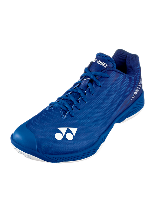 Yonex Aerus Z2 (Wide) Unisex Badminton Court Shoe - Navy Blue on sale at Badminton Warehouse