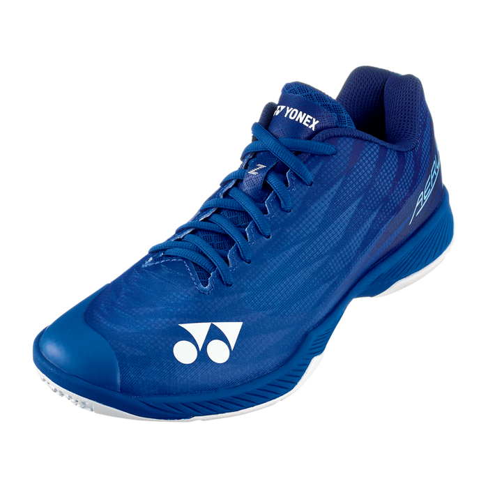 Yonex Aerus Z2 Men's Badminton Court Shoe - Navy Blue on sale at Badminton Warehouse