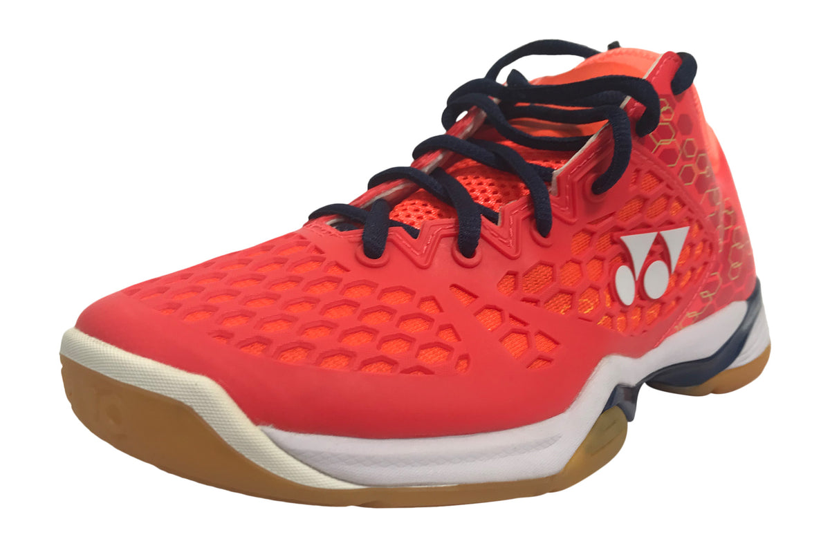 Yonex PC 03 Z MEX Men's Badminton Shoe (Coral/Red)